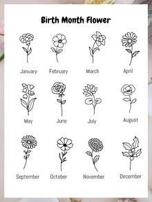 1 pieza de Cepillo de pelo de bebé con la flor de nacimiento personalizada, Cepillo con nombre de bebé personalizado, Regalo personalizado para baby shower, Regalo conmemorativo personalizado para bebé, Regalo para bebé niño o niña en , Regalo para nuevos padres - Estilo A - Ver 4