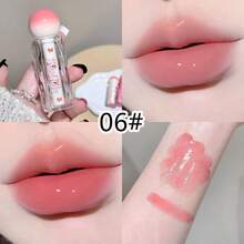 SHAQINUO Brillo de labios transparente y brillante, ligero y suave como la seda, con sensación de hidratación acuosa, de larga duración y muy pigmentado, de fácil aplicación, hidratante y brillante, crea un efecto de labios abultados y acristalados - Brillo de labios - Ver 16