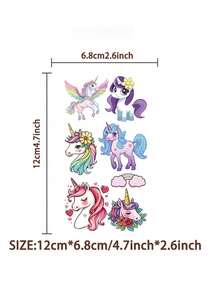 Naklejki tymczasowe z uroczymi dinozaurami dla chłopców i dziewcząt, wodoodporne, do malowania ciała, prostokątne, 2-5 dni, zabawne ramiona, naklejki z kreskówkową modą Y2K, naklejki na artykuły papiernicze, prezenty na Dzień Dziecka, prezenty wielkanocne, prezenty na powrót do szkoły