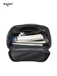 Mochila de gran capacidad con estampado floral de moda para hombres, mochila casual para ir y venir, viajar, para la universidad y laptop, mochila deportiva con cremallera, adecuada para el transporte, gran regalo para hombres