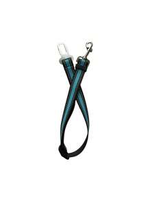 Cuerda de tracción reflectante de nailon para perros pequeños y medianos, con hebilla de ajustable para el automóvil