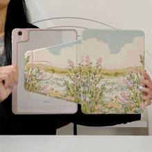 360° drehbare & faltbare Schutzhülle kompatibel mit IPad Air 6/5/4 & IPad 10 (10.9 Zoll) - Kompatibel mit Apple IPad Pro 2024, Air M3/A16 2025 - Kompatibel mit Samsung Galaxy Tab S9 FE+/S10/S8, ideal für Arbeit, Reisen und Entspannung zuhause