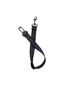 Cuerda de tracción reflectante de nailon para perros pequeños y medianos, con hebilla de ajustable para el automóvil