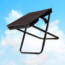 2件套折叠椅，野餐露营椅，小凳子，钓鱼凳，便携式可折叠小板凳 - 彩色 - 查看 5