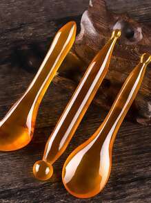 1 Set de herramientas de masaje Gua Sha facial, que incluye bastón de masaje, herramienta de masaje de raspado, kit de masaje multifuncional para cara, cuello y hombros