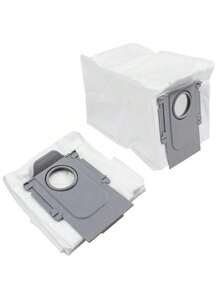Dust Bags For Roborock S8 MaxV Ultra / P10 A7400RR / Q Revo / Qrevo Pro / Qrevo MaxV / Qrevo S / Qrevo Plus /Qrevo Master/Qrevo Slim/Qrevo Curv/Qrevo Edge Robot Vacuum Replacement Dust Bag