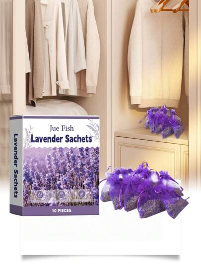 10 حبات من أكياس الخشخاش المعطر للخزانات: أكياس من الخشخاش المجفف، وحماية من العث للخزانة، والعطر للسيارة والغرفة - أكياس صغيرة معطرة للخزانة، ومزيل الرائحة الكريهة، وعطر للسيارة والغرفة والسرير الداخلي، عطر طويل الأمد، ديكور المنزل، ديكور الغرفة، ديكور الزفاف، ديكور المكتب، هدية العلاج بالروائح المعطرة