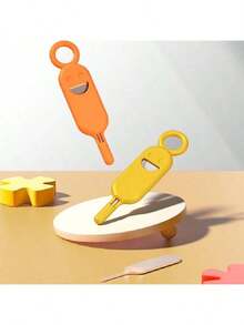 1/2pcs Smiling Face-Shaped Anti-Lost Card Removal Needle Cover, SIM Card Removal Openning Tool, Silicone SIM Card Disassembly Tool As Gifts - Multicolor - View 6