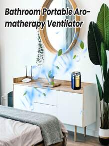 Portable Air Freshener - Car Air Freshener & Home Fragrance Diffuser For Bathroom, Bedroom, Eliminates Odors, Provides A Pleasant Aroma And Freshens Up The Atmosphere