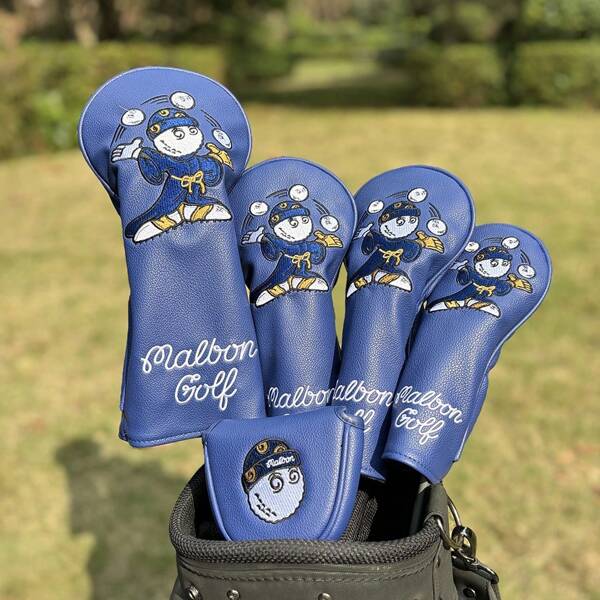Funda para palo de golf de estilo kung fu pescador, una funda de palo de golf elegante y adecuada tanto para entusiastas masculinos como femeninos del aire libre. Hecha de materiales impermeables, brindando la mejor protección para tu palo de golf