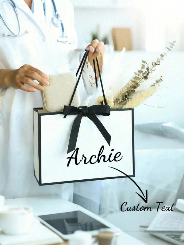 1PC Customized Gift Bag, Gift Box Alternative, Bridesmaid Gift Box, Bridal Party, Custom Birthday Gift Package, Wedding Gift Bags, Bridesmaid Gift Bag, Engagement Gift Bag, Christmas Gift, Halloween, Halloween Decoration