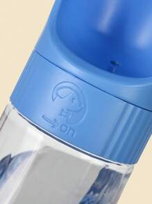 PETSIN 1 pezzo Bottiglia d'acqua portatile per animali domestici con ciotola, tazza d'acqua per cani da passeggio, articoli per cani da esterno