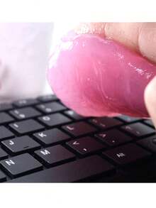 Car Cleaning Gel, Interior Maintenance And Cleaning Product, Convenient Corner Dust Removal, Universal Type Suitable For All Vehicles, Daily Use, Reusable Stick-On Dust Removal - Multicolor - View 5