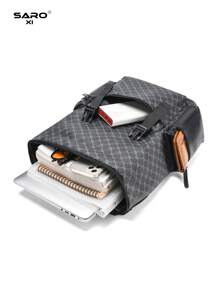 Mochila de gran capacidad con estampado floral de moda para hombres, mochila casual para ir y venir, viajar, para la universidad y laptop, mochila deportiva con cremallera, adecuada para el transporte, gran regalo para hombres