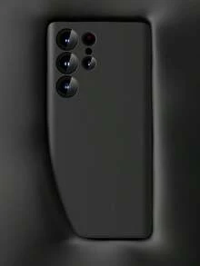 VRNOEI 适用于三星 Galaxy S24 S23 S22 S21 S25 Ultra Plus 的原装磁吸手机壳，软壳防震保护套，支持磁吸无线充电，柔软 TPU 材质，防水防摔防刮。 - 煙藍色 - 查看 6