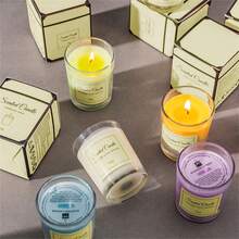 Scented Candle Gift Set, Glass Jar Soy Wax Smokeless Fragrance Candles,Room Decor,Gifts Birthday Graduation - Multicolor - View 3