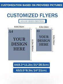 Poster promozionali personalizzati, poster pubblicitari commerciali, volantini personalizzati - Design personalizzato in base a foto e testo, opzioni di dimensioni A4/A5, ideali per aziendali e decorazione di casa/ufficio, back to school, forniture scolastiche, multifunzionali, decorativi, riutilizzabili, moderni, colorati, carini, vintage, a fumetti, kawaii, personalizzati, unici, per lavoratori, clienti, studenti, per affari/lavoro/ufficio, per la scuola