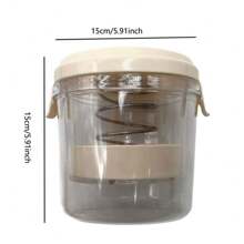 1pc DIY Homemade Yogurt Strainer, Greek Old Style Yogurt, Soy Milk, Cheese & Whey Separator Filter