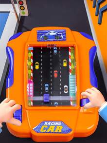 1 Set Racing Game (Batteries Not Included, Instruction Manual Included) Children's Competitive Game, Develops Hand-Eye Coordination, Parent-Child Interactive Toy, Children's Gift, Mini Version, Party Toy, Perfect Birthday Gift - Multicolor - View 2