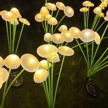 Solar Energy, LED, Jellyfish Lamp, Outdoor, Garden, Atmosphere Decoration, Atmosphere Lamp, Mushroom Lamp, Lawn Lamp