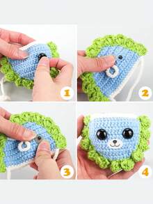 Bộ 30 món mắt và mũi động vật - Đồ thủ công bằng nhựa cho Amigurumi, điêu khắc mềm và nghệ thuật vải | Bộ mắt và mũi tự làm bền chắc (Nhiều kích cỡ) - Đen và trắng - Xem 4