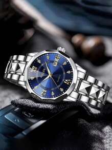 Men's Quartz Watches With Calendar, Business Style, Niche, High - End, Simple And