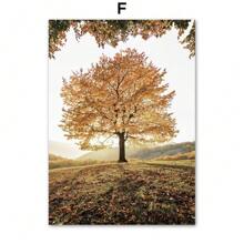 1pc Wall Arts Posters Optional Frame Animals Travel Modern Quotes Frameless Harvest Autumn Pumpkin Squirrel Fall Wall Art Canvas Painting Nordic Posters And Prints Wall Pictures For Living Room Decoration ,Wall Art With Frame