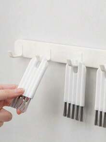 5件套多功能电脑清洁套装、软刷键盘清洁器、缝隙清除器和键帽清洁器、热水瓶盖清洁刷、弧形深槽键盘清洁刷、婴儿奶瓶刷、桌面清洁套装、多功能刷（适用于返校、家庭和办公用品）