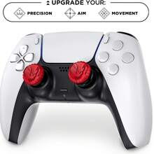 KontrolFreek：适用于 PlayStation 4 (P4) 和 PlayStation 5 (P5) 的现代战争 III 高性能摇杆 | 1 个高耸型，1 个中耸型 | 黑色/透明