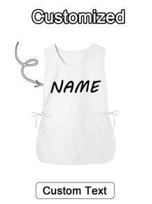 1 szt. spersonalizowany fartuch fryzjerski, spersonalizowany fartuch kuchenny, 2-kieszeniowy, szybkoschnący fartuch domowy dla mężczyzn i kobiet, nowoczesny fartuch poliestrowy, olejoodporny, szybkoschnący, jednolity kolor, do użytku w kuchni i domu, wielofunkcyjny, ozdobny, wielokrotnego użytku, oddychający, wykwintny, stylowy, wysokiej jakości, kolorowy, nowoczesny, niestandardowy, spersonalizowany, niepowtarzalny, idealny prezent dla niego, herbaciarnia, dom, ogród, biuro, odświeżenie domu, spersonalizowane śliniaczki dla dorosłych, dom i styl życia, świąteczna atmosfera w domu, jesienne odświeżenie domu, harmonia w domu