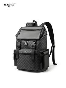 Mochila de gran capacidad con estampado floral de moda para hombres, mochila casual para ir y venir, viajar, para la universidad y laptop, mochila deportiva con cremallera, adecuada para el transporte, gran regalo para hombres