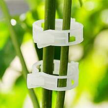 100 Pieces Of Plant Support Clips, Fruit And Vegetable Clips, Plastic Vine Binding Clips, Branch Binding Clips, Vine Fixing Clips