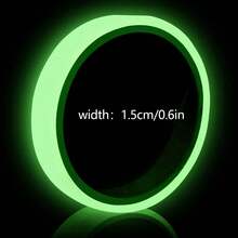 夜光胶带贴纸 - 彩色夜光胶带：橙色、粉色、绿色、蓝色，适用于浴室、家居、办公室、房间装饰 - 彩色 - 查看 15