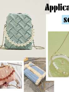 专业级 47 英寸扁平斜挎链带 | 重型锻铁替换带，带 10 毫米加固边缘和 360° 旋转扣 - 通用手拿包/钱包/手提包配件（古金色）