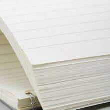 Flip Cover Notebook, A6, A5, B5, A4 Size, 160 Pages With Lined Paper