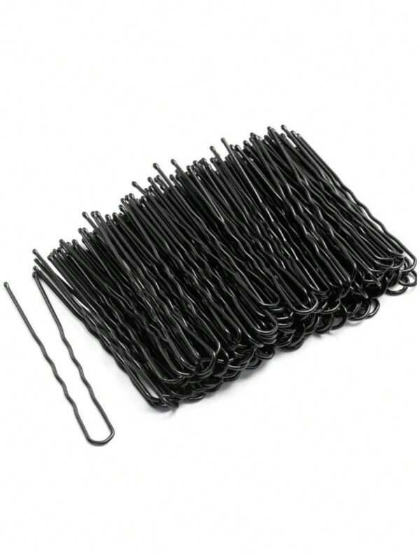 150pcs/Set Flat Hair Clips, 6cm Bun Hair Clips, 5cm/6cm/7cm Wavy Hair Clips, 50pcs, Claw Clips, Hair Claws, Clips For Hair, Hair Slide, Hair Barrettes, Snap Clip
