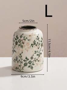 1pc Handmade Vintage Crackle Glaze Ceramic Mini Flower Vase - Rustic Farmhouse Floral Centerpiece Decor With Handcrafted Ice Crack, Bohemian Living Room Decor, Dried/Fresh Flower Display, Suitable For Living Room, Study, Office Desk, New Chinese Style Zen Soft Furnishing - Multicolor - View 12