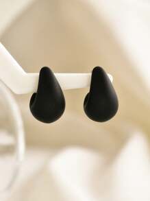 1 Pair Stylish & Simple Minimalist Design Seed Bead Earrings, Unique High-End Small Batch For Women Everyday Wear