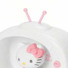 Miniso 1pc Hello Kitty TV Shaped Night Light, Cute Design, LED Illumination, 5.2*6.14 Inches - White - View 8