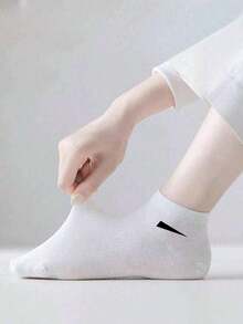 3/9/15 Paar Damen stilvolle liniendesign unsichtbare Socken ohne Karte, vielseitig niedlich & einfach für den täglichen Gebrauch, bequeme, weiche und atmungsaktive Knöchelsocken für Frühling/Sommer/Herbst