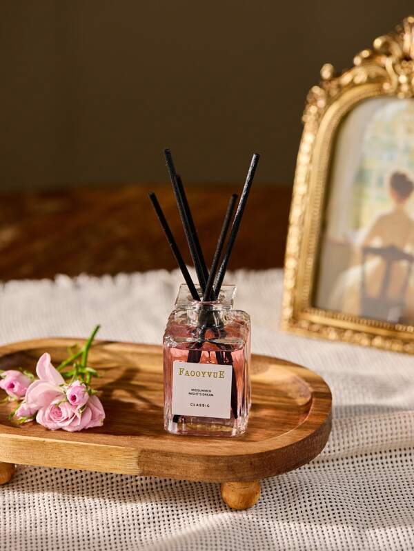Cirelle 1 buc. Difuzor de aromaterapie de familie romantică, difuzor de parfum de casă parfumat de 50 ml pentru decorarea interioară, plasat în camera de zi, dormitor, baie, birou și alte zone (bețișoare de parfum trimise aleatoriu)