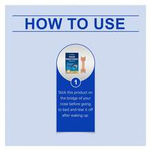 Laniska Care Nasal Patch, Relieve Nasal Discomfort At Night Anti-Snoring Care Sleep Care Nasal Patch - 彩色 - 查看 5