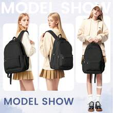 Backpack For Women Casual Daypack School Backpack For Girls Boy Lightweight Travel Backpack Purse Simple Backpack For Women Waterproof College High School Bookbag Suitable For College Travel Camping For Students Gift For Girls Women Presents - Multicolor - View 13