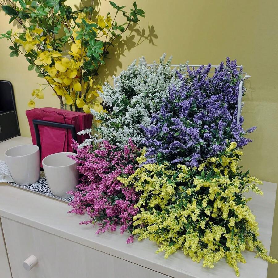 3pcs Artificial Calla Lily Flower Bouquet Potted Plant, Fake Greenery Craft Decor, Faux Plastic Shrub For Wedding, Home, Garden (5 Colors, Mix And Match) - Multicolor - View 1