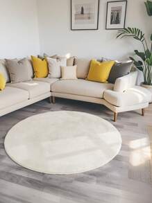1 pieza Alfombra de terciopelo suave con diseño de helado de crema, ideal para dormitorio/sala de estar, con suavidad y comodidad como una nube, diseño minimalista europeo, versátil para el hogar, dormitorio, sala de estar, balcón, oficina, sala de relajación y talla grande, para renovación primaveral, adecuada para el Día del Padre, Día de la Madre, Día del Trabajo, decoración del hogar de Pascua, nueva colección de primavera
