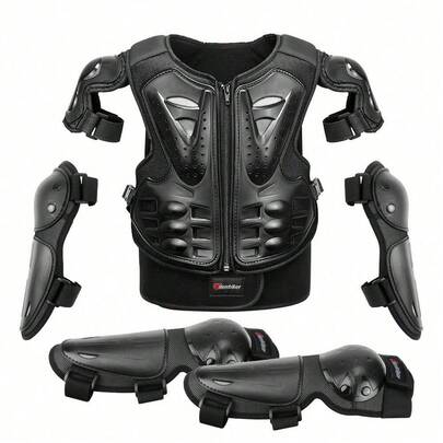 Equipamento de Proteção para Motocicleta, Proteção de Armadura, Esqui de Corrida, Cross-Country, Joelho e Cotovelo, Esportes, Motocicleta, Passeio ao Ar Livre, Bicicleta de Montanha, Equipamento de Proteção, Equipamento de Proteção de Costas e Peito para Motocicleta