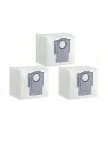 Dust Bag For Roborock S8+, S8 Pro Ultra, Q7 Max+/Max, Q5 Max+, Q8 Max+, S7 Pro Ultra, Q5, Q5+, Q7, S7 MaxV Ultra Robot Vacuum, 3.5L Large Capacity Disposable Bag