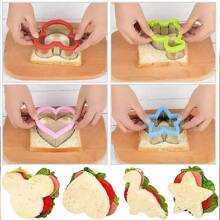 8pcs Bread Cutting Mold/Baking Creative Cartoon Biscuit Mold/Star Shaped Flower Shaped Butterfly Shaped Christmas Tree Shaped Heart Shaped And Various Shaped Molds/Sandwich Mold Sandwich Bread Cutting Mold Biscuit Mold Cutter