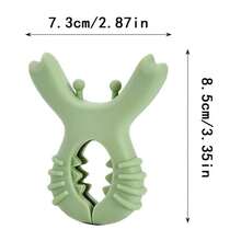 Crab Silicone Utensil Rest, Small Crab Spatula Rack, Silicone Household Kitchen Rack,Stove Anti Scalding & Overflow Soup Spoon Kitchen Utensils Placement Spatula Rack - Multicolor - View 2