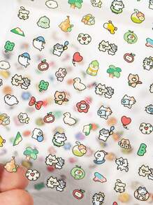1pc Dopamine 3.0 Mini Decorative Sticker Book, Suitable For Scrapbooking, DIY Planner, Album Decoration, Card Making,School Supplies,Back To School
